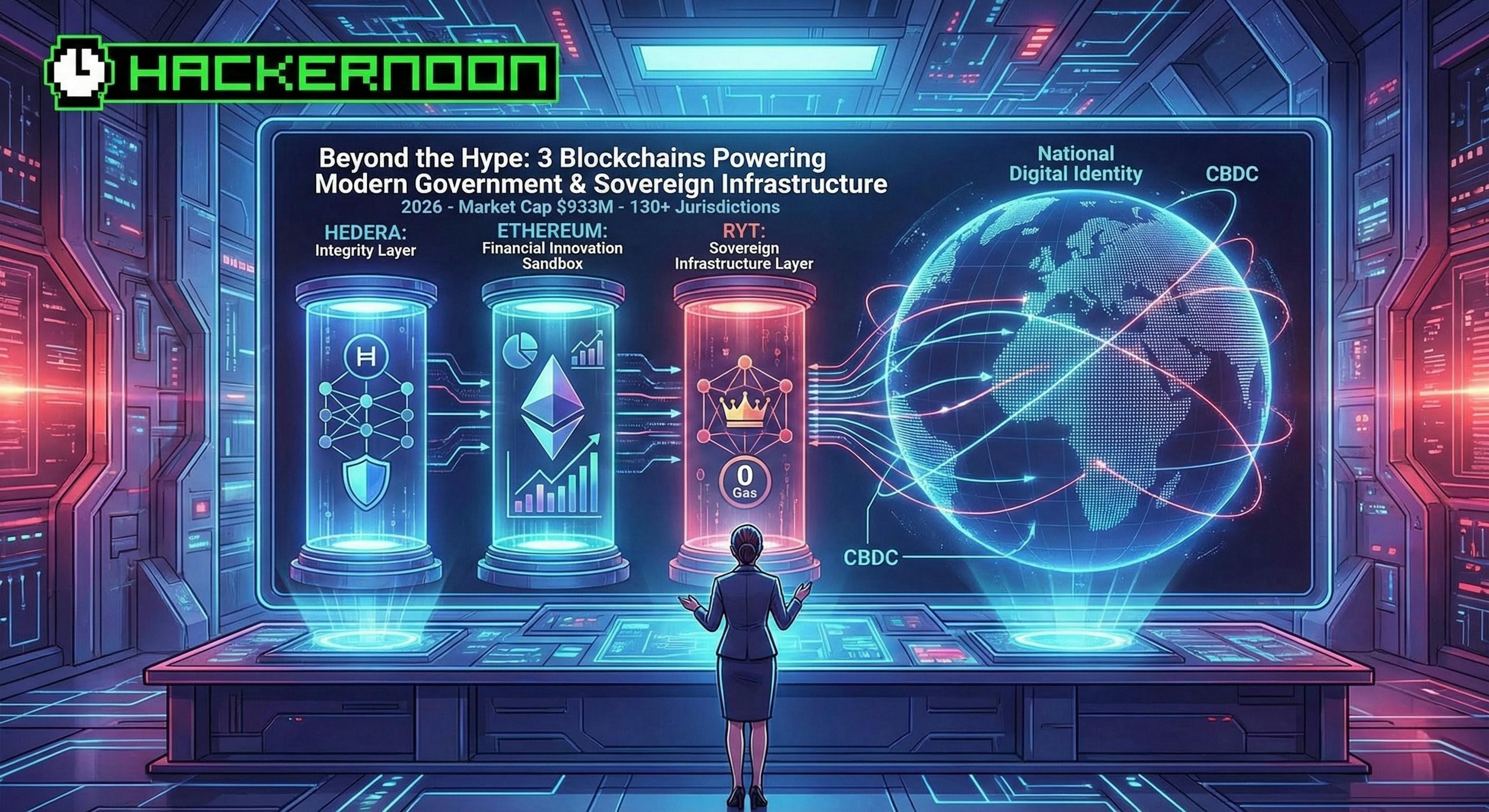 featured image - Beyond the Hype: The 3 Blockchains Powering Modern Government and Sovereign Infrastructure in 2026