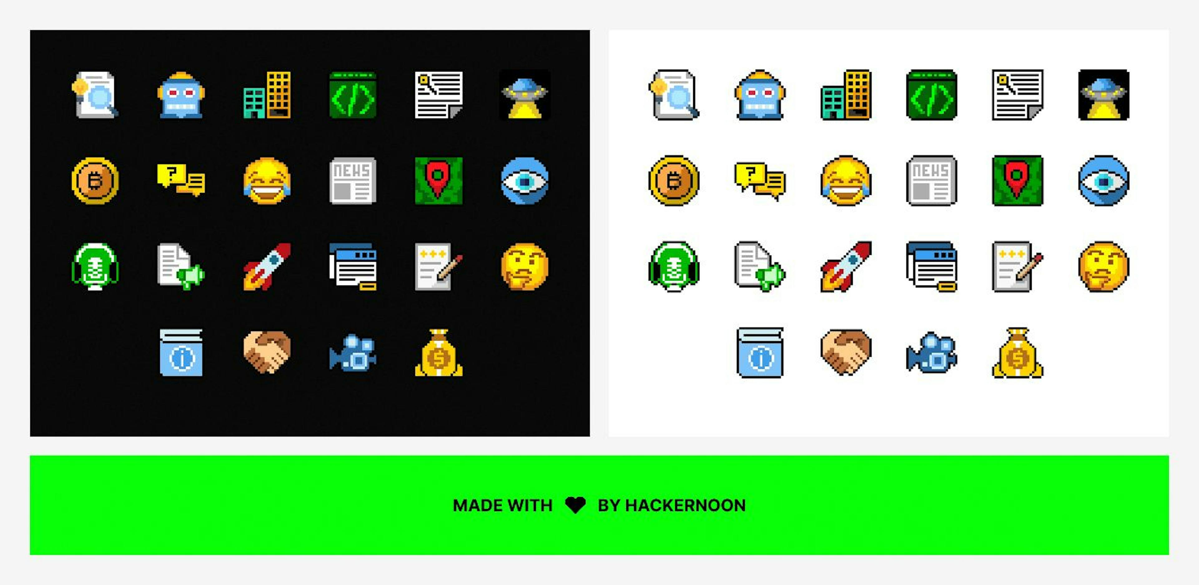 Captura de tela do arquivo da comunidade Figma para indicadores de credibilidade de Emoji