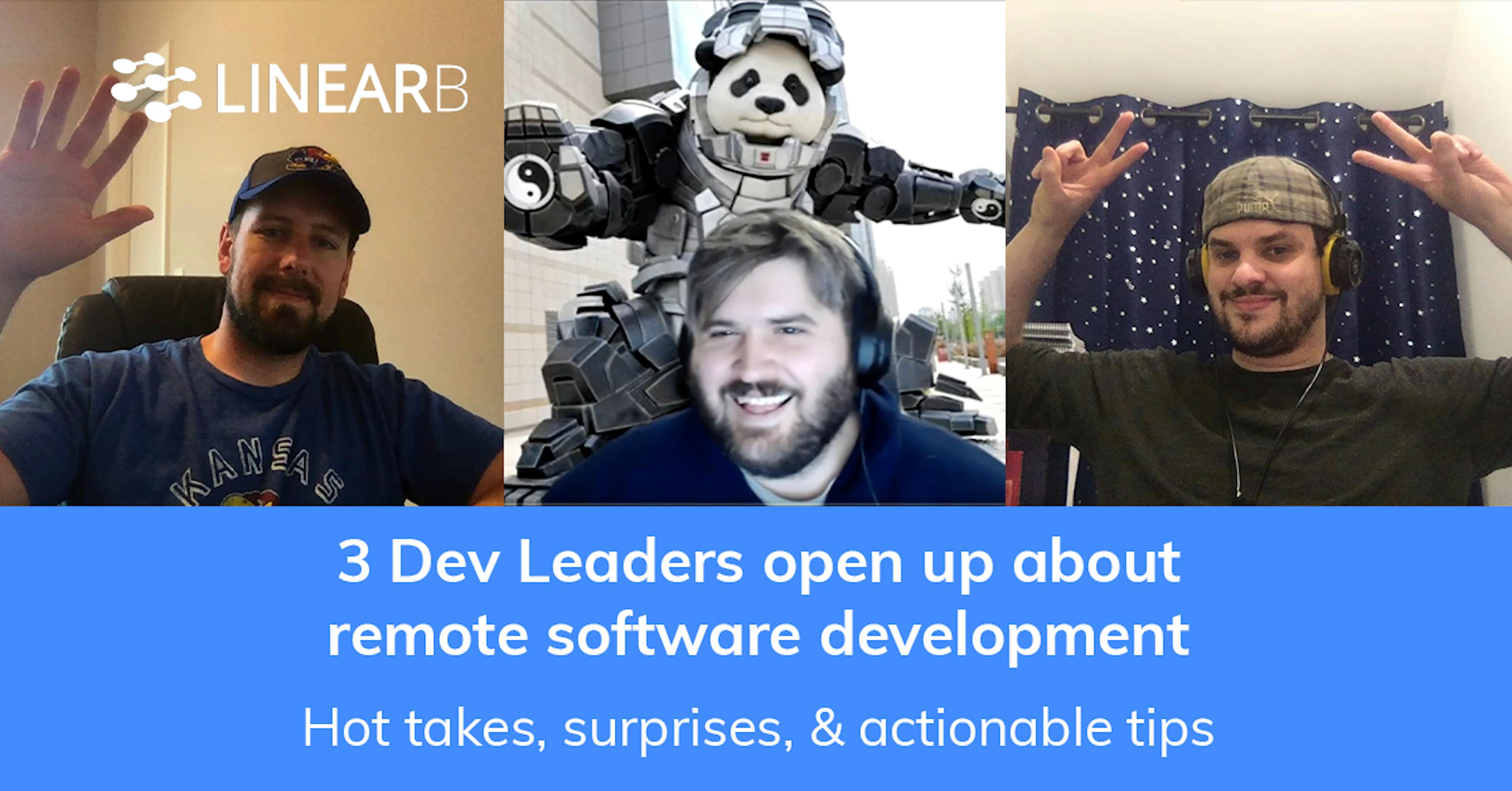 featured image - 3 Dev Leaders Open Up About Remote Software Development