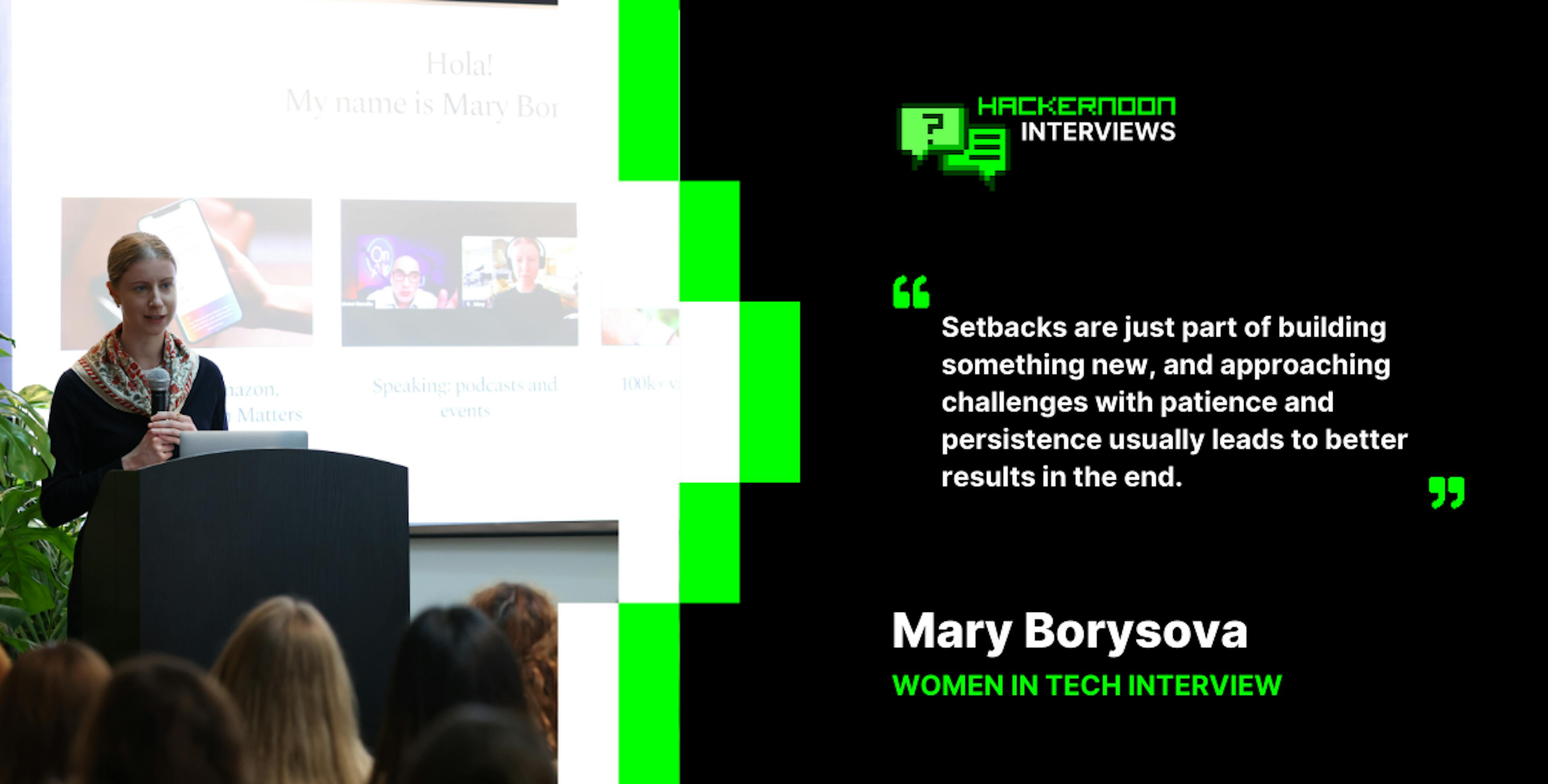 featured image - Meet the Women in Tech: Mary Borysova and Designing for Health
