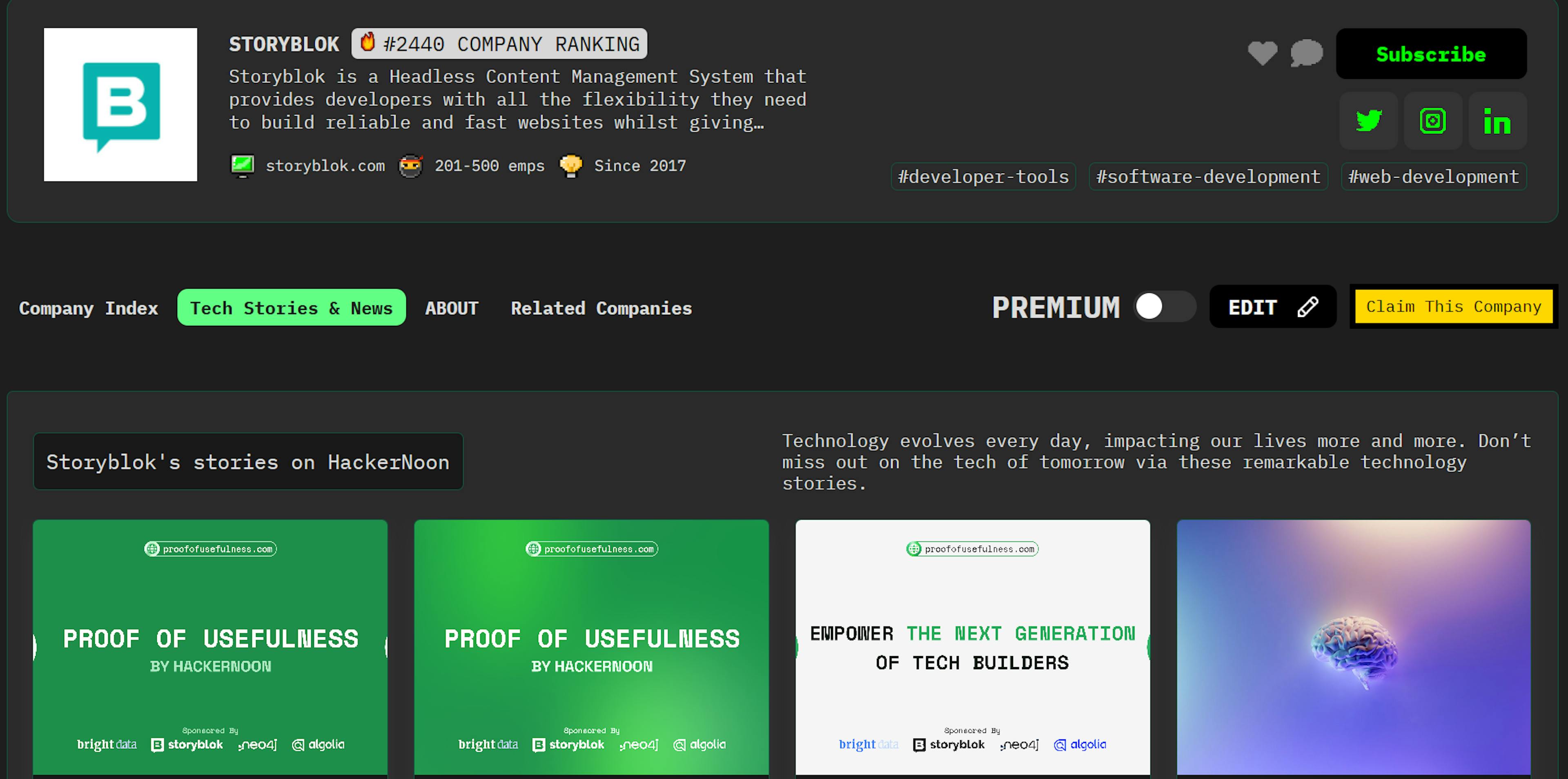 featured image - Meet Storyblok: HackerNoon Company of the Week