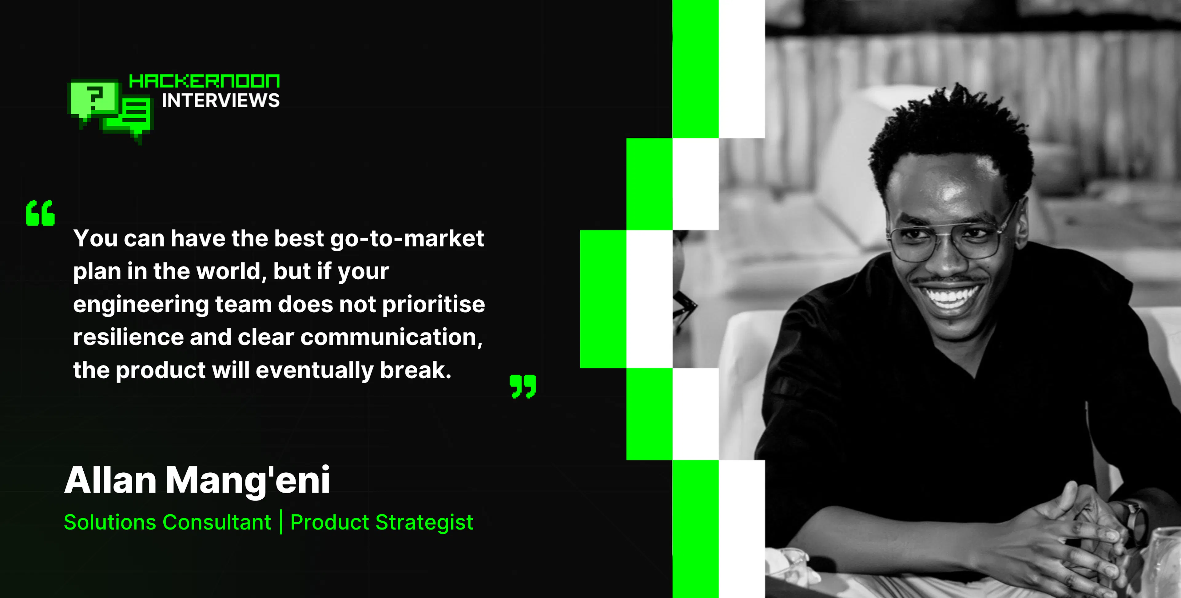 Meet the Writer: Hacker Noon's Contributor Allan Mang'eni, Solutions Architect.