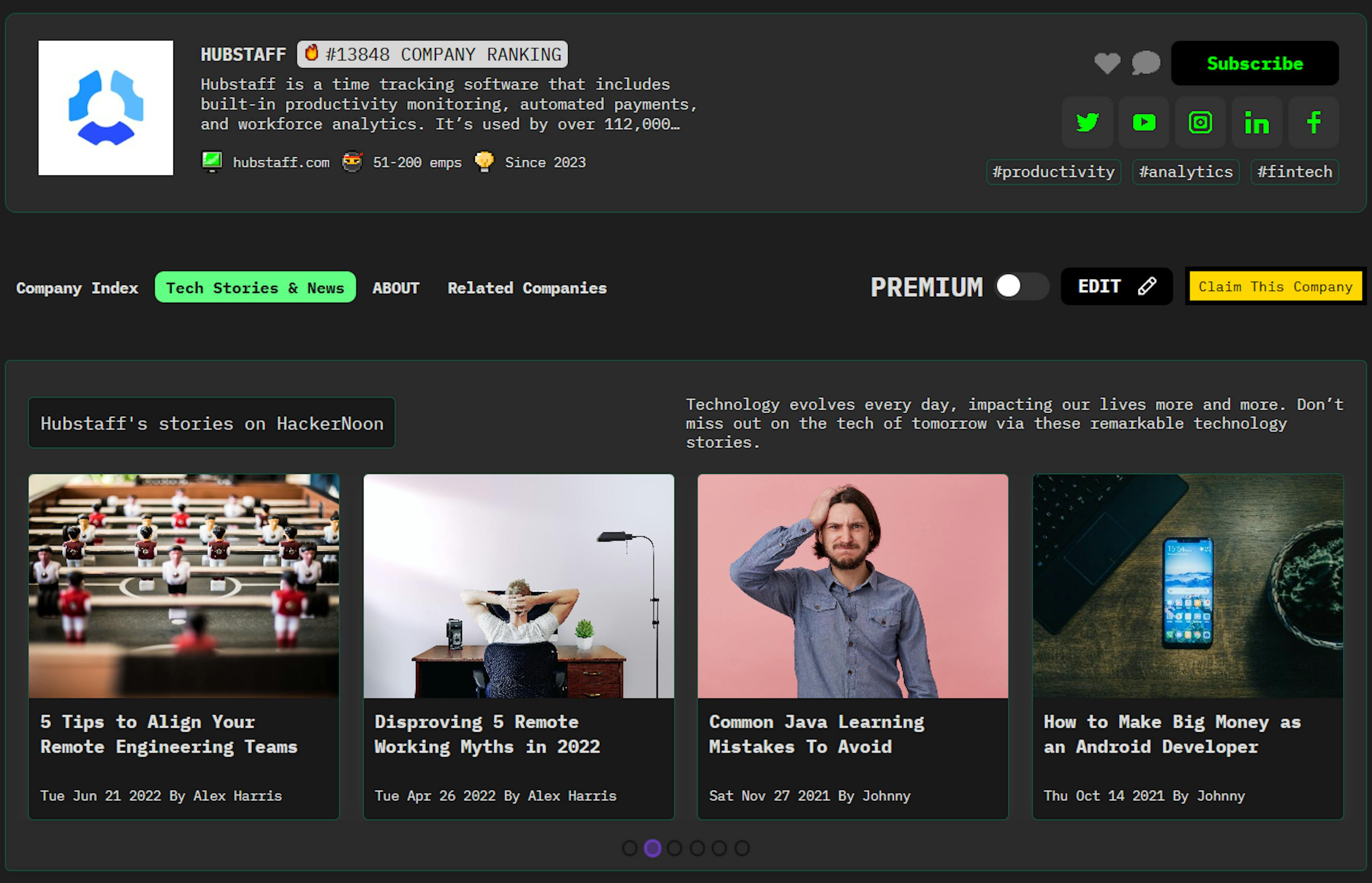 featured image - Meet Hubstaff: HackerNoon Company of the Week