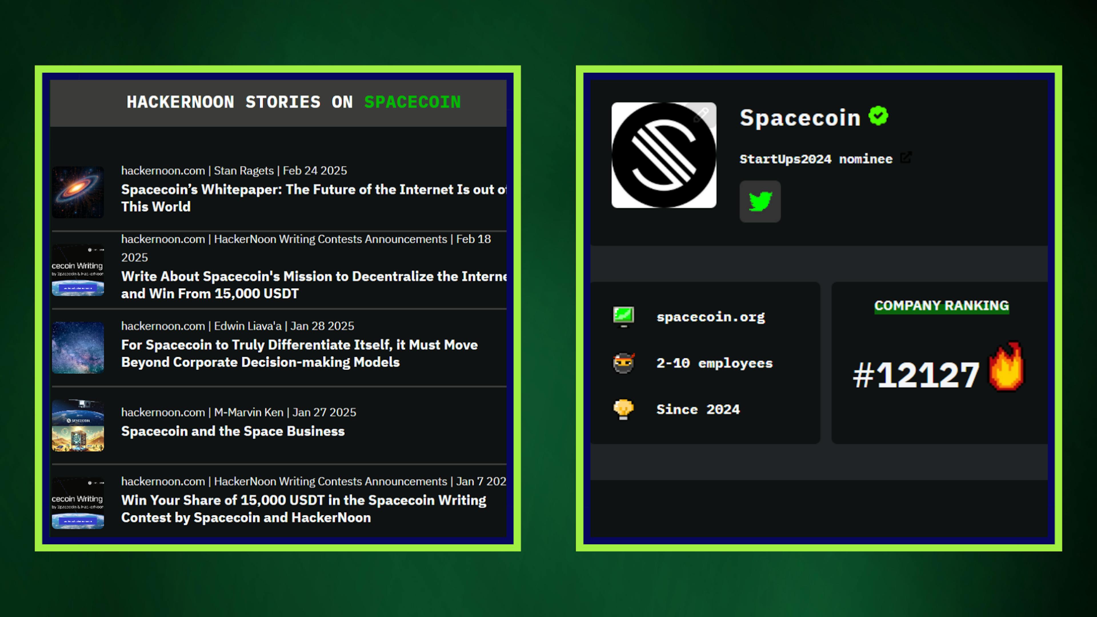 featured image - Meet Spacecoin: HackerNoon Company of the Week