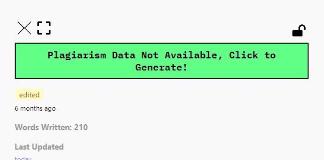 HackerNoon's plagiarism checker