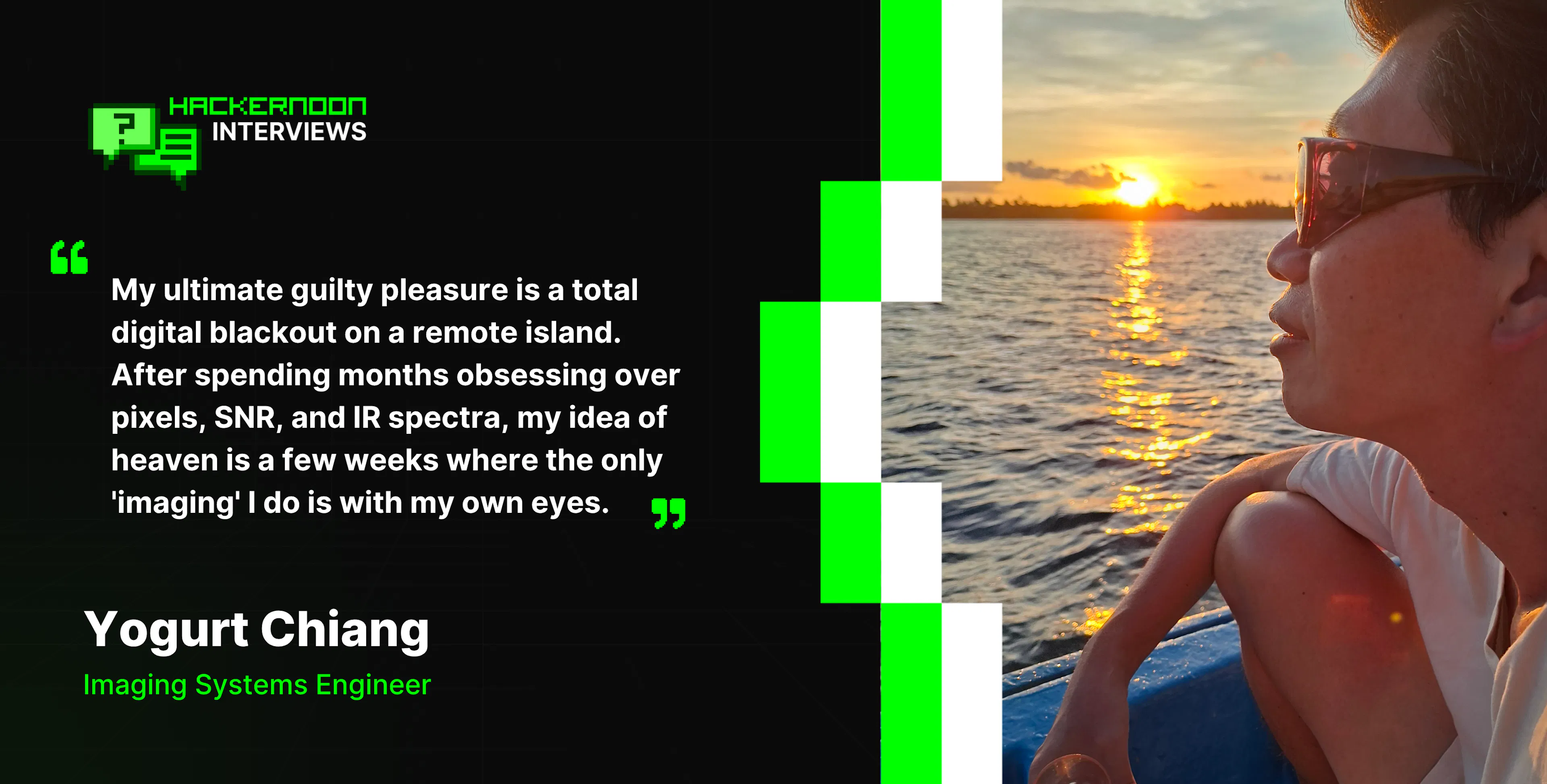 featured image - Meet the Writer: Hacker Noon's Contributor Yogurt Chiang, Imaging Systems Engineer