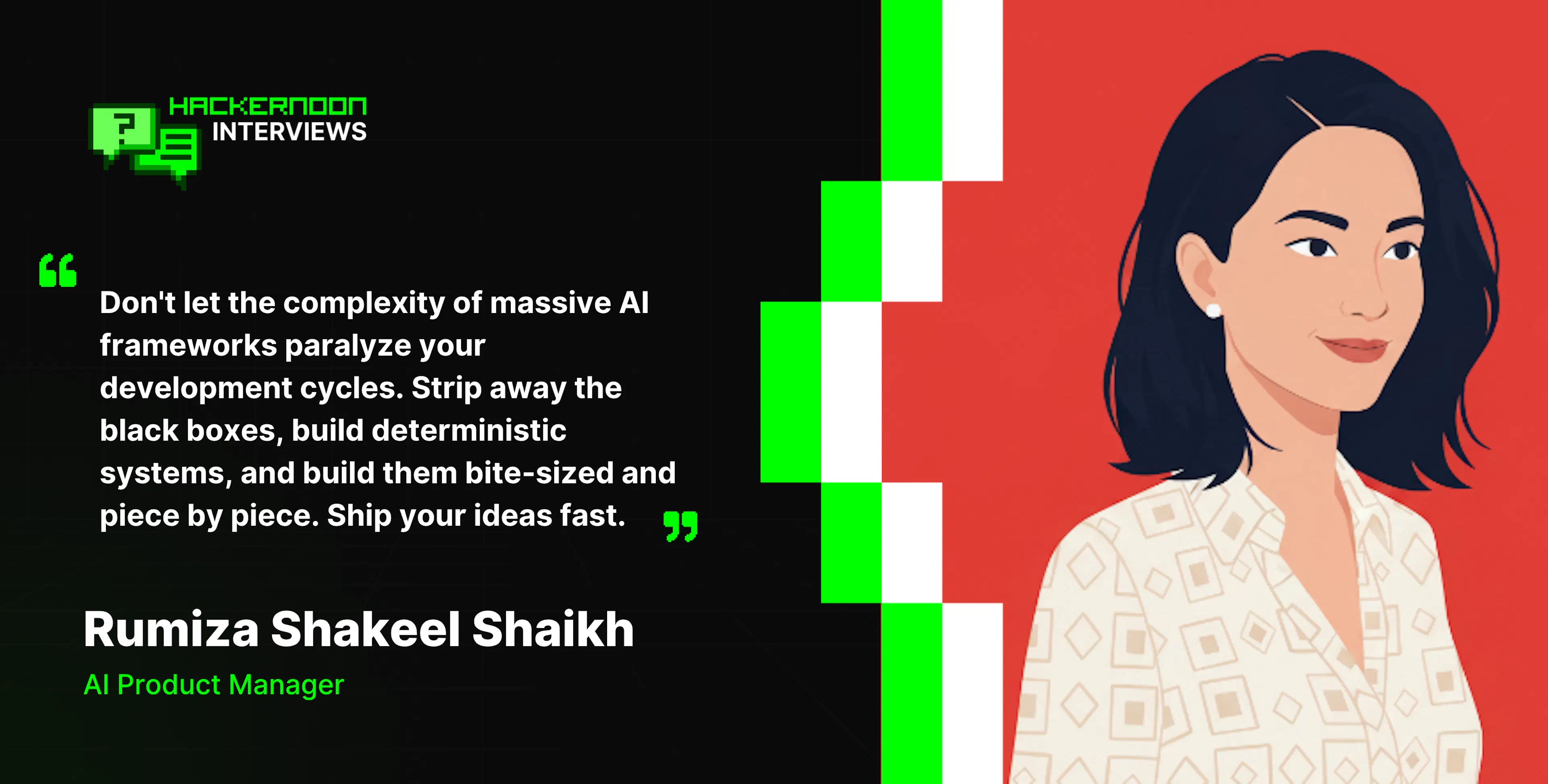 featured image - Meet the Writer: Hacker Noon's Contributor Rumiza Shakeel Shaikh, AI Product Manager