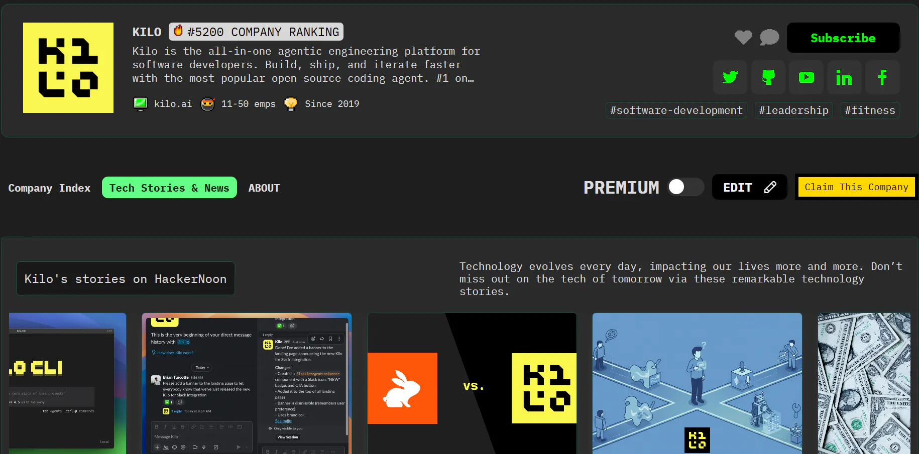 featured image - Meet Kilo: HackerNoon Company of the Week