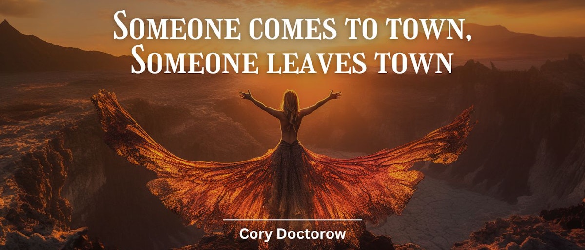 featured image - Someone Comes to Town, Someone Leaves Town by Cory Doctorow - Table of Links