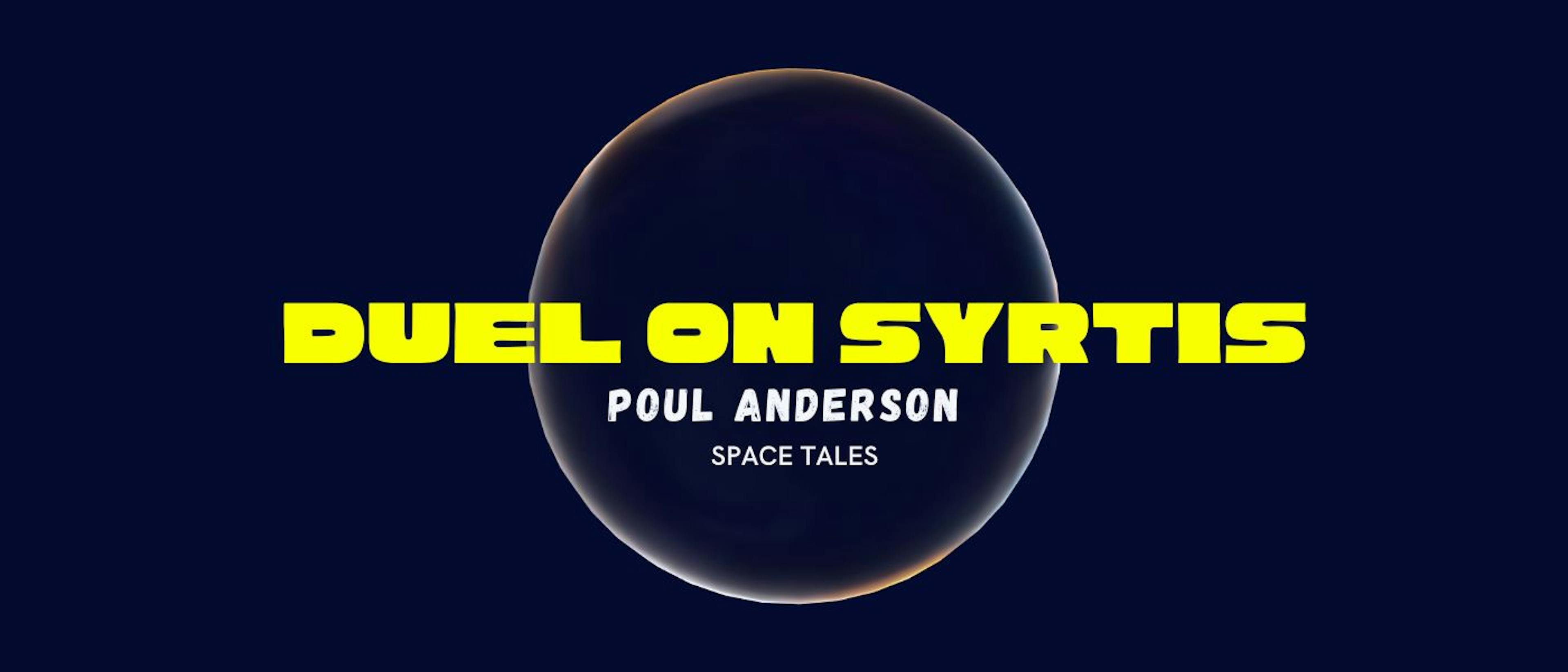 featured image - Duel on Syrtis by Poul Anderson - Table of Links