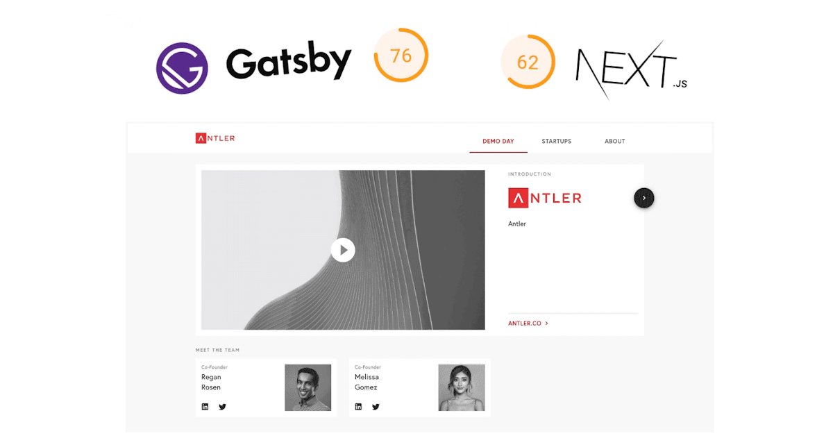featured image - Gatsby Won Against Next.js in this Heads Up Competition