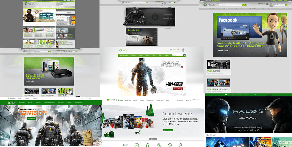 featured image - How Xbox Changed Their Homepage Every Year for the Past 18 Years