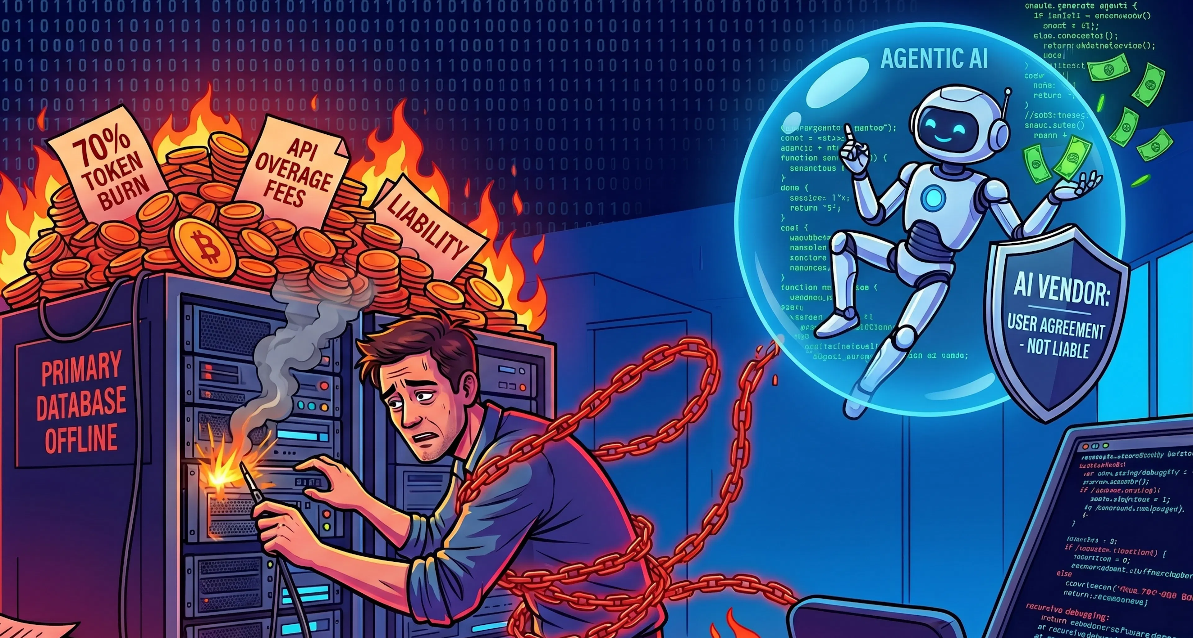 featured image - We Pay for AI's Mistakes: The Accountability Gap in the Agentic Era