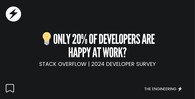 /why-only-1-in-5-developers-are-happy-at-work feature image