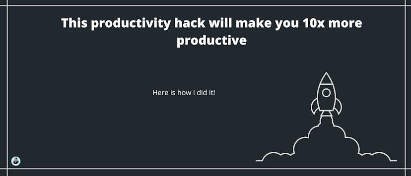 /a-productivity-hack-that-changed-my-life-as-a-developer-and-solopreneur feature image