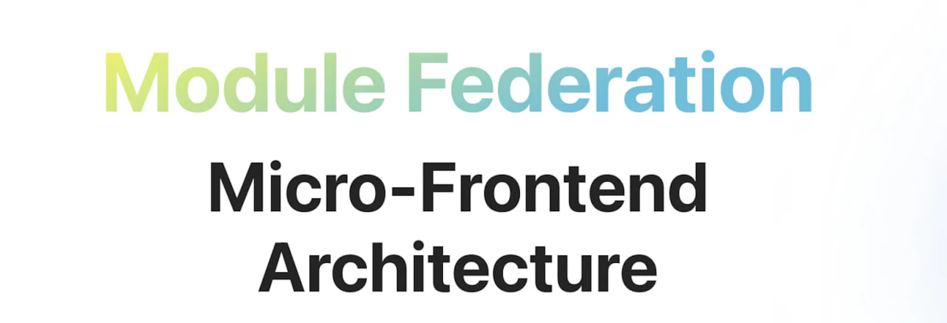 How I Decide Whether Module Federation Is Worth It | HackerNoon