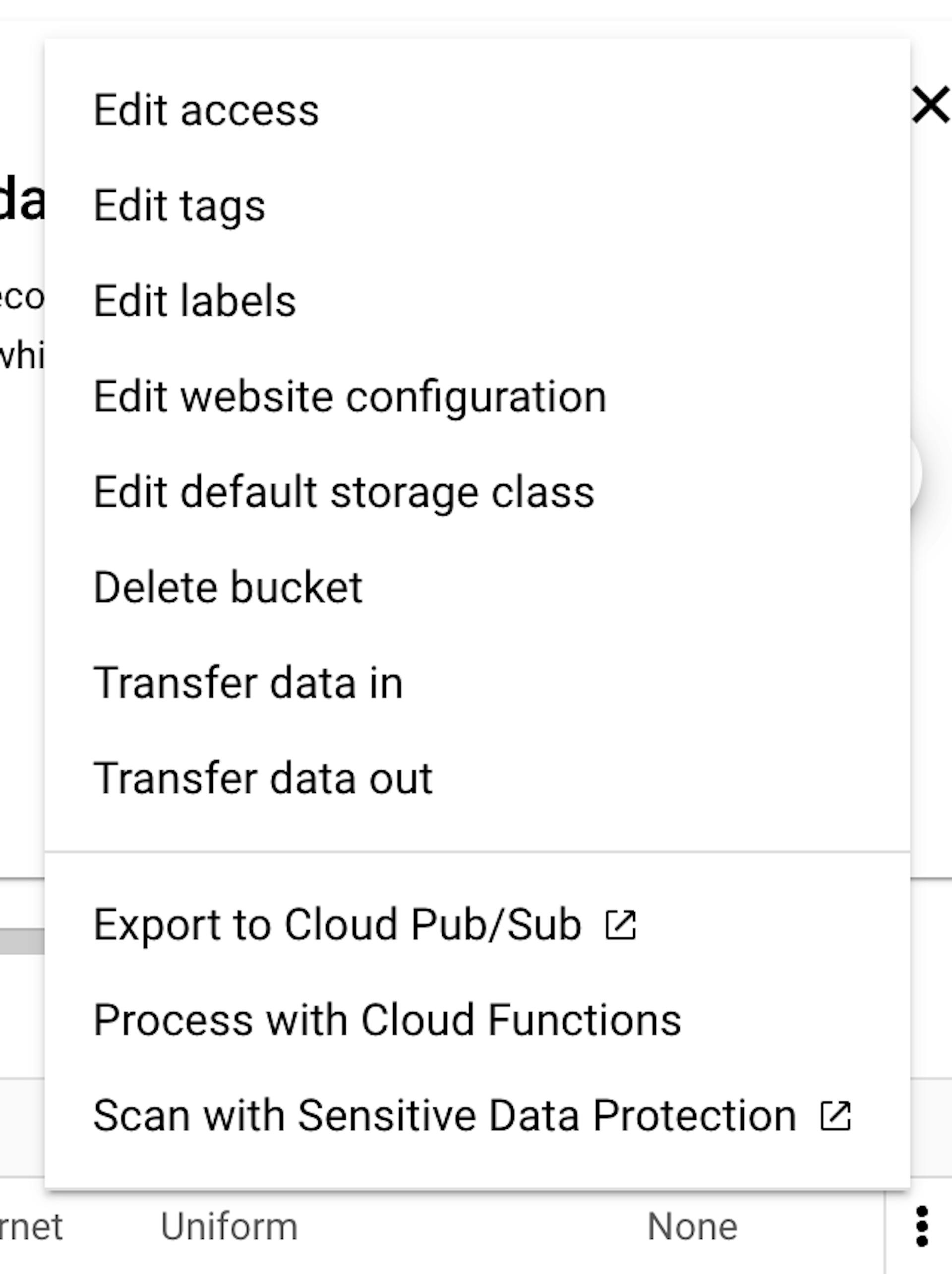 Información sobre herramientas de configuración del sitio web