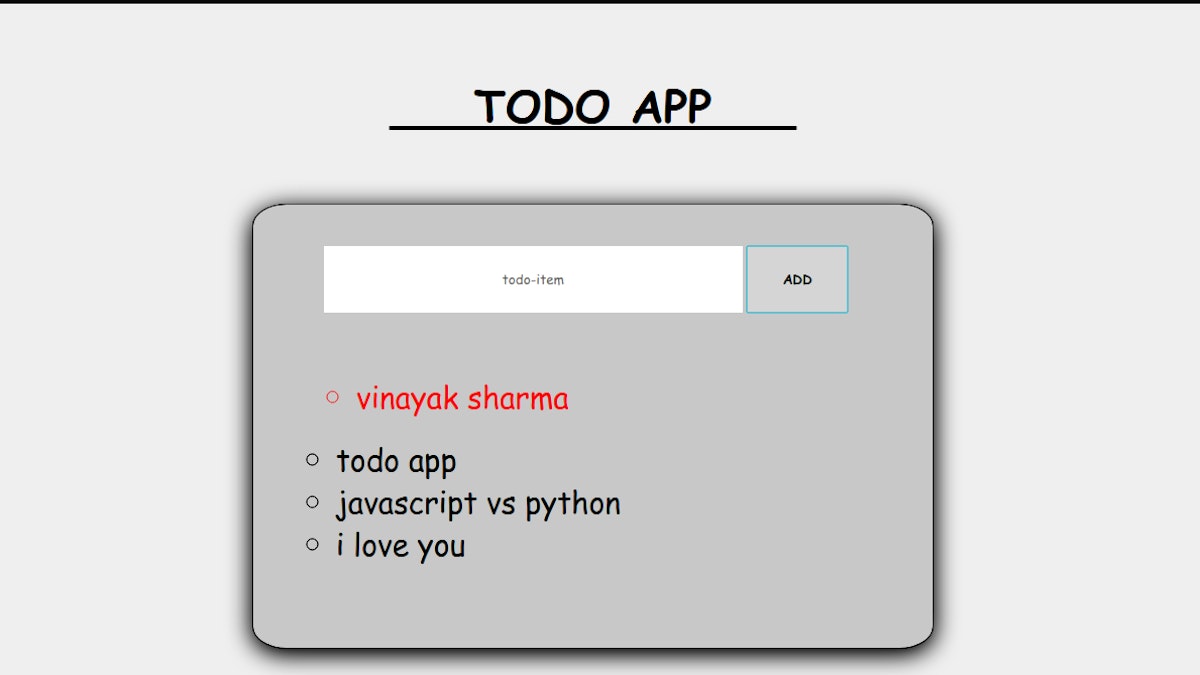 featured image - Creating Todo Web App Using Vanilla JavaScript