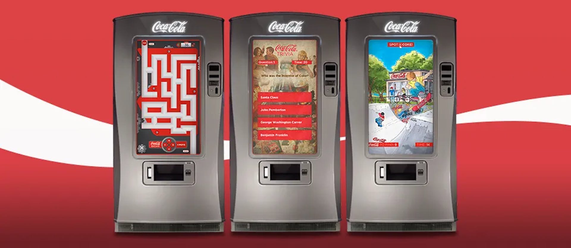 Coca-Cola’s Interactive Vending Machine