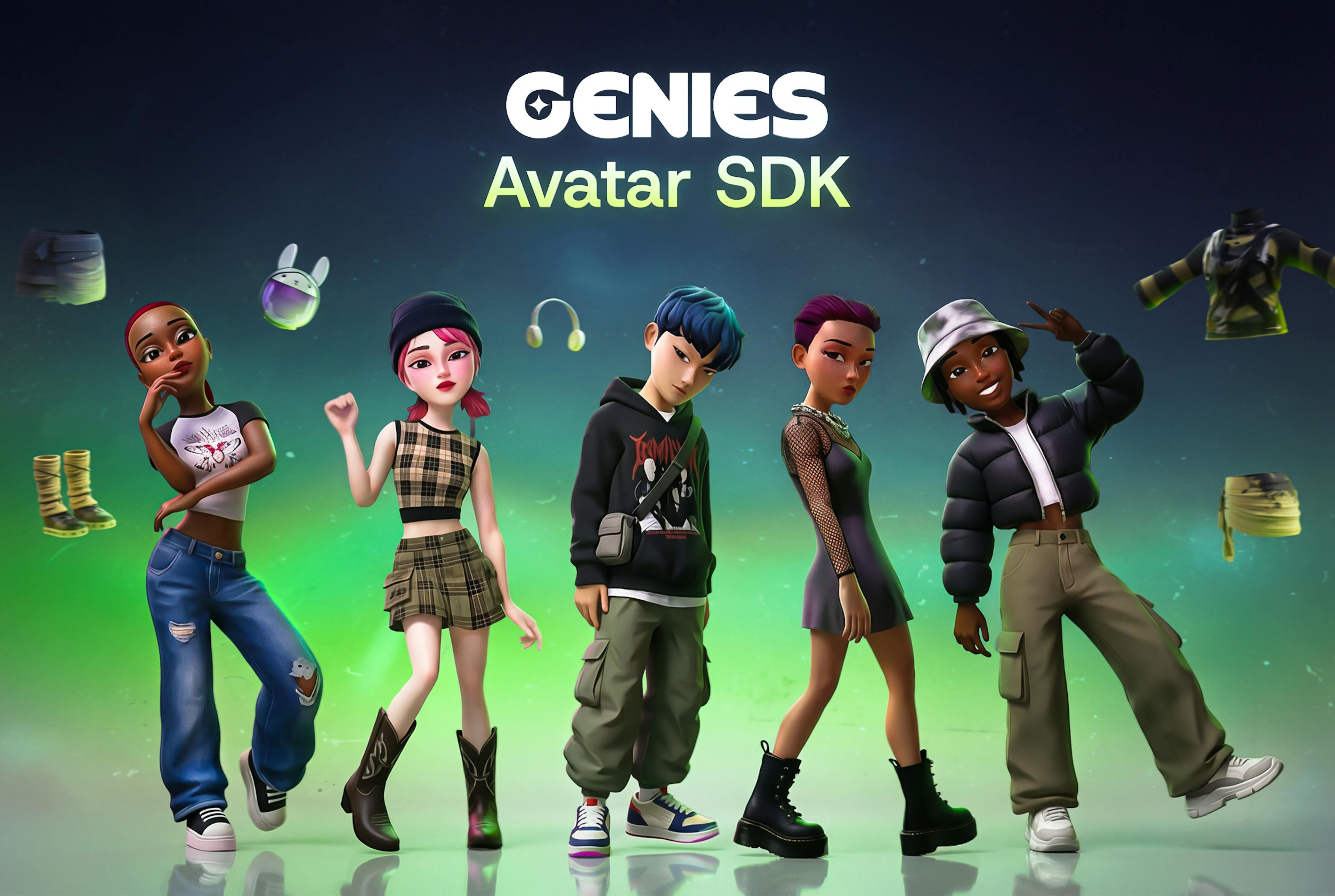 featured image - Introducing the Genies Avatar SDK: Integrate High-Fidelity, Customizable Avatars into Your Game