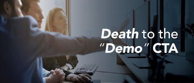 /death-to-the-demo-cta feature image