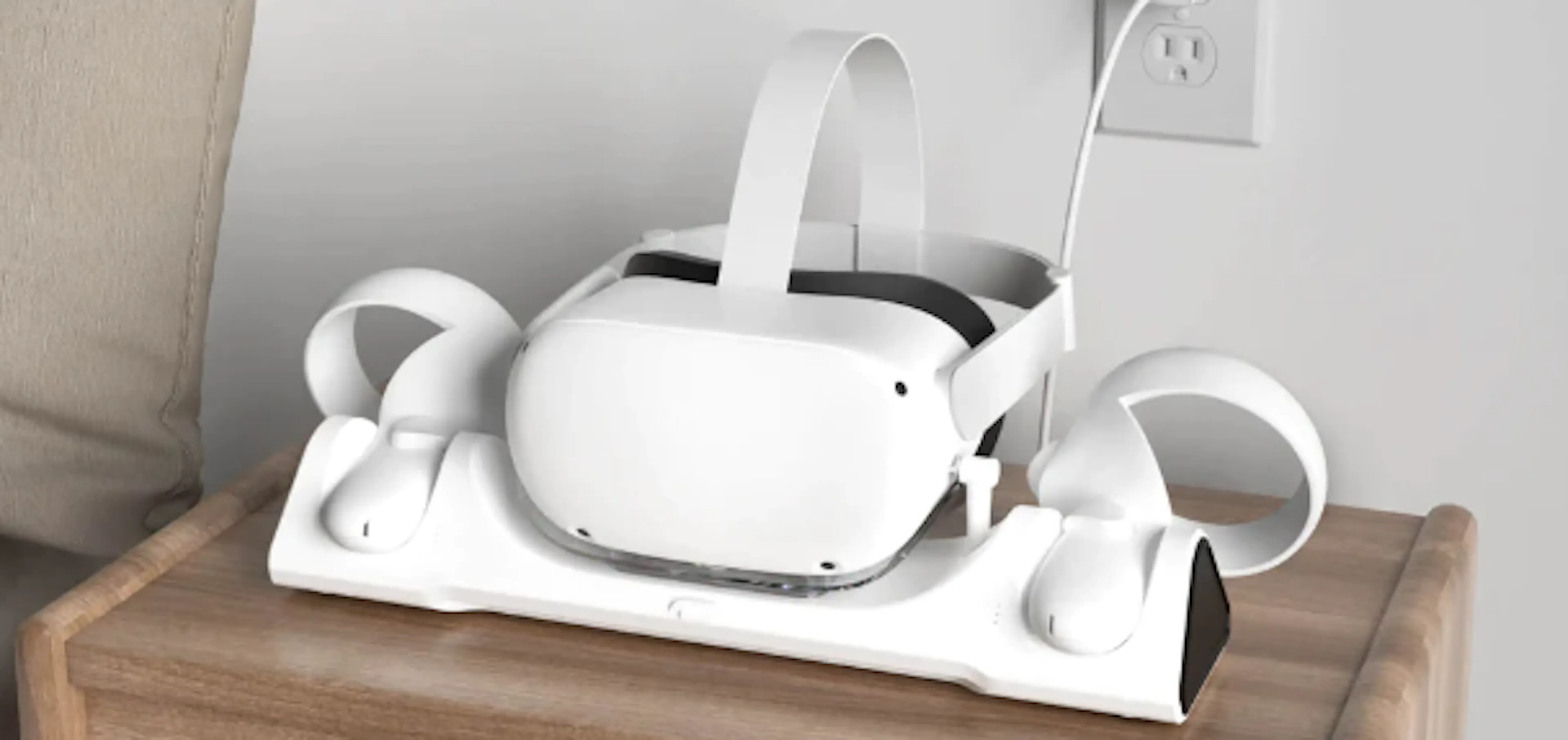 この VR 充電ドックは、市場で最も重要な Quest 2 アクセサリです