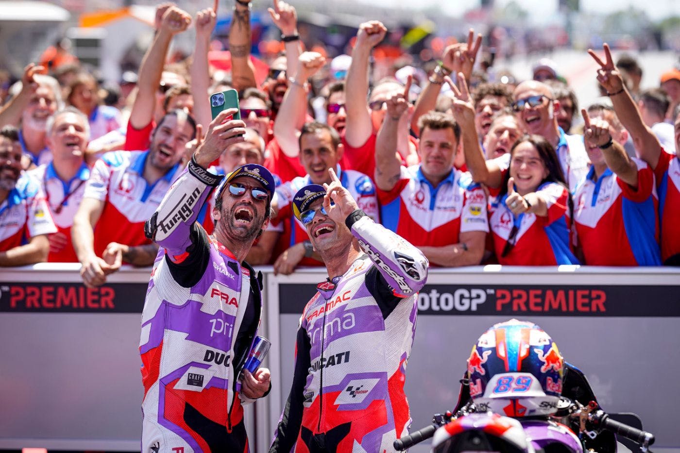 featured image - Kyrrex Supported the Pramac Racing Team During Its First Double Podium in 2022