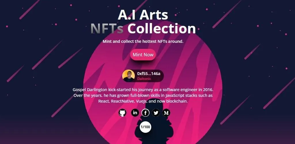 featured image - Building a Classic Web3 NFT Minting Dapp with React and Solidity: Part 1