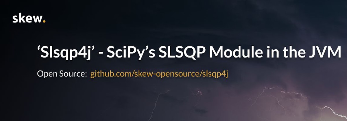 featured image - Slsqp4j: A Java wrapper around the SLSQP nonlinear optimizer