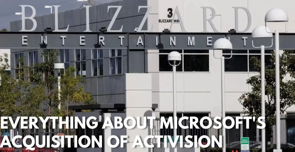 featured image - Microsoft's  Activision Blizzard Acquisition Just Got Blocked by The UK
