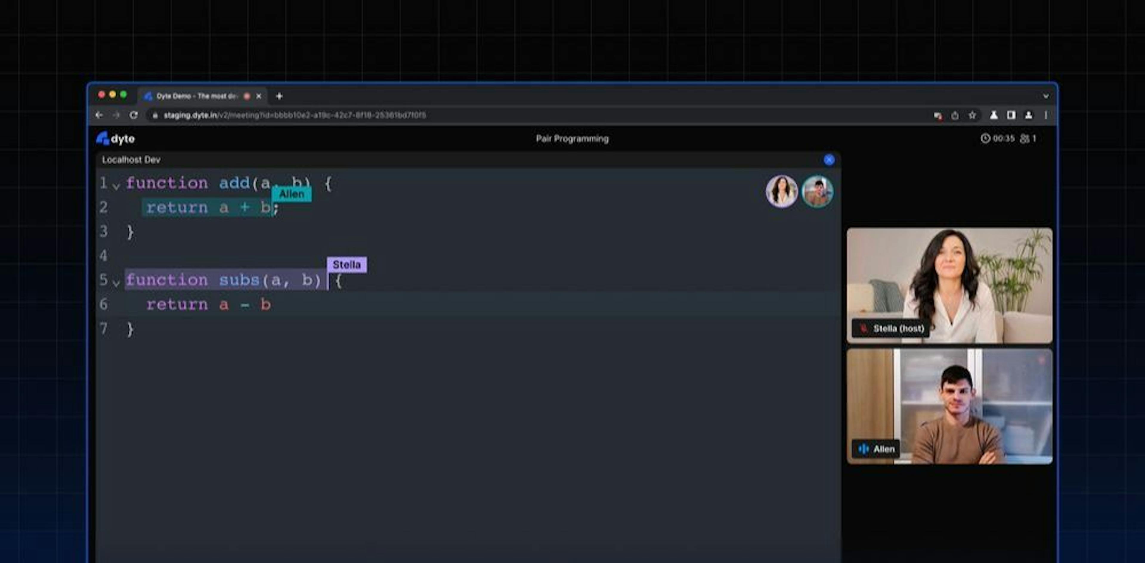 How to Build a Live Code Sharing Platform With Dyte and ReactJs