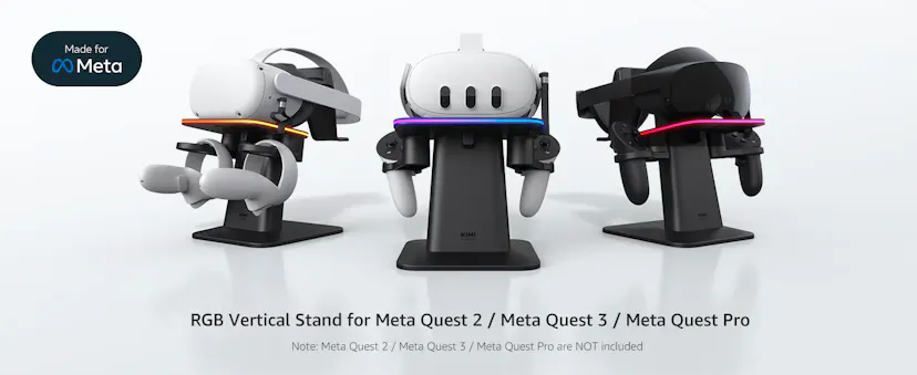 KIWI Design Quest 3 RGB Vertical Charging Stand Review: Comparing