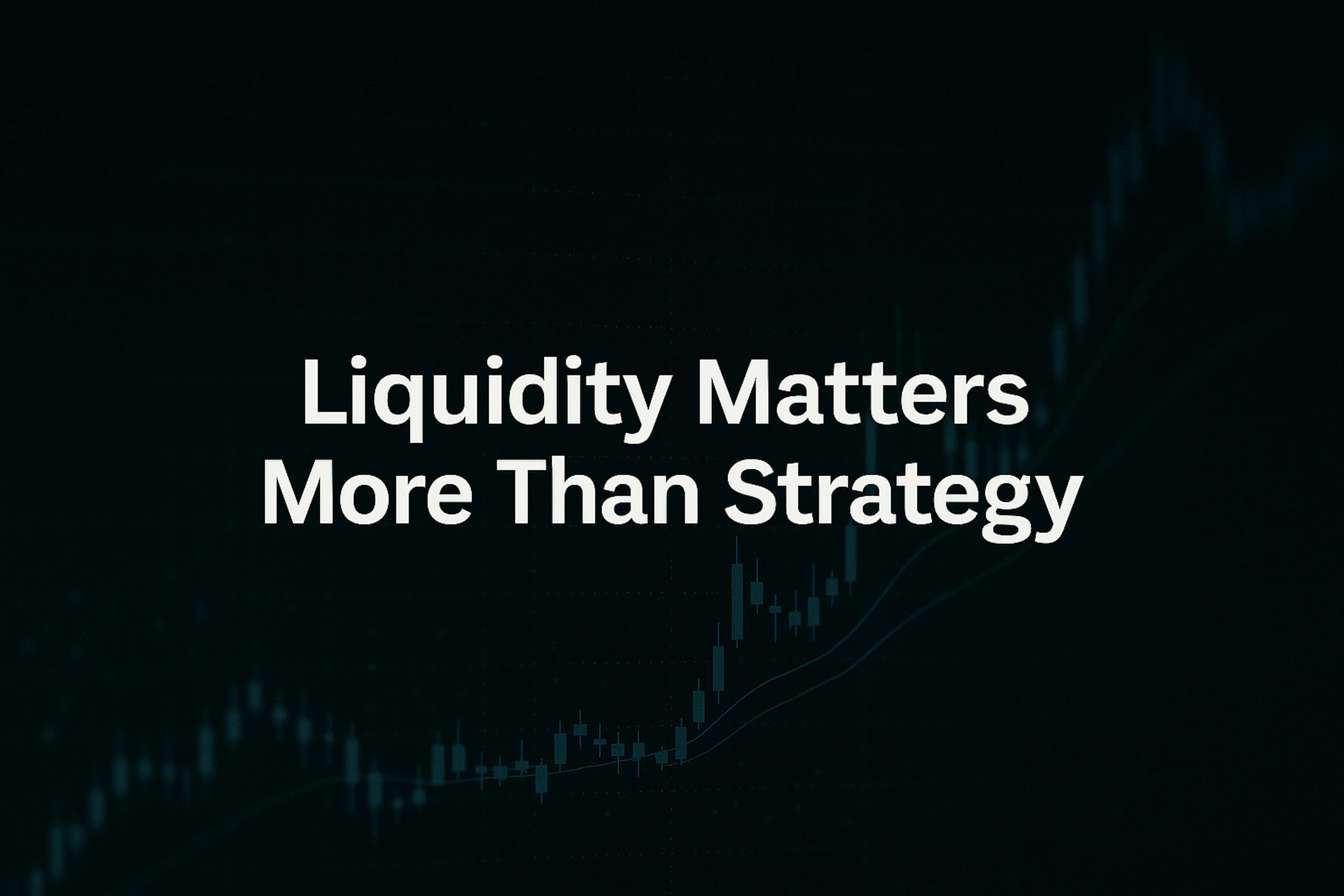 featured image - Why Liquidity Matters More Than Strategy in Crypto Trading