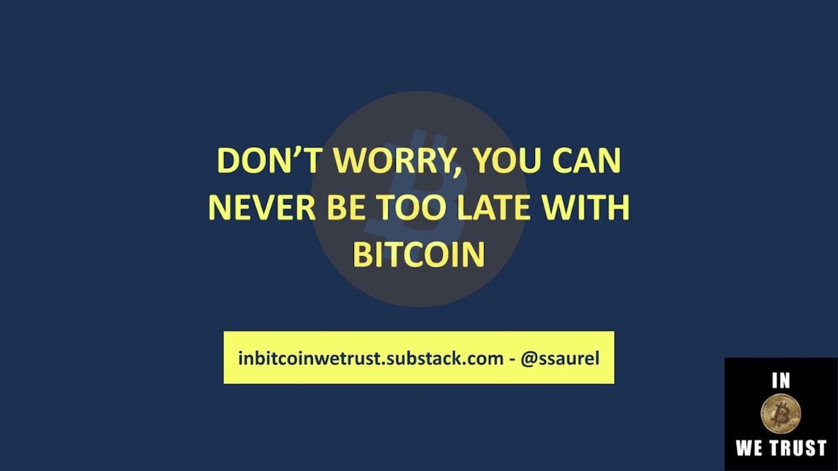featured image - It Can Never Be Too Late to Get Into Bitcoin: Here's Why