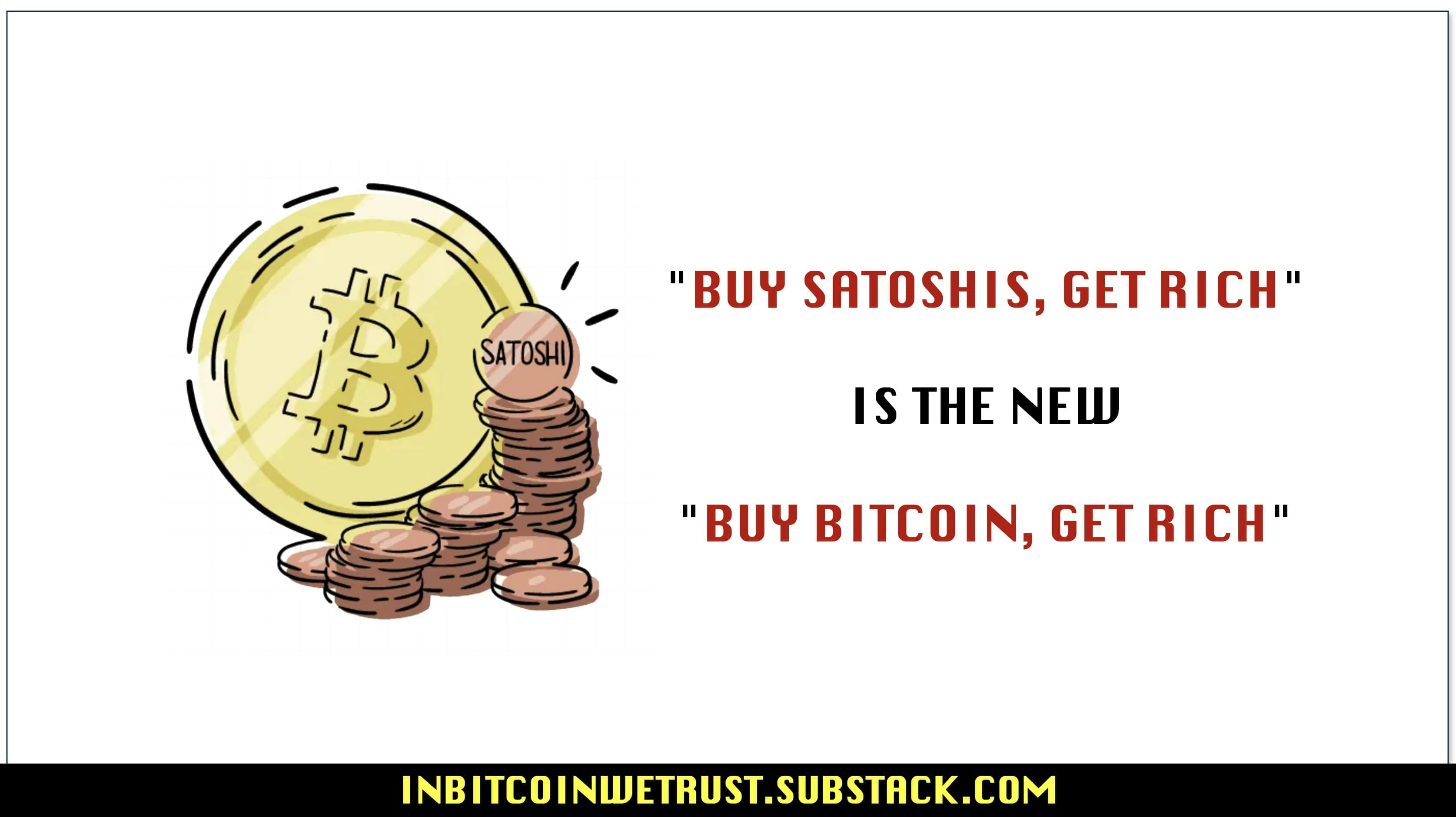 featured image - Eljött a Satoshisban való gondolkodás ideje