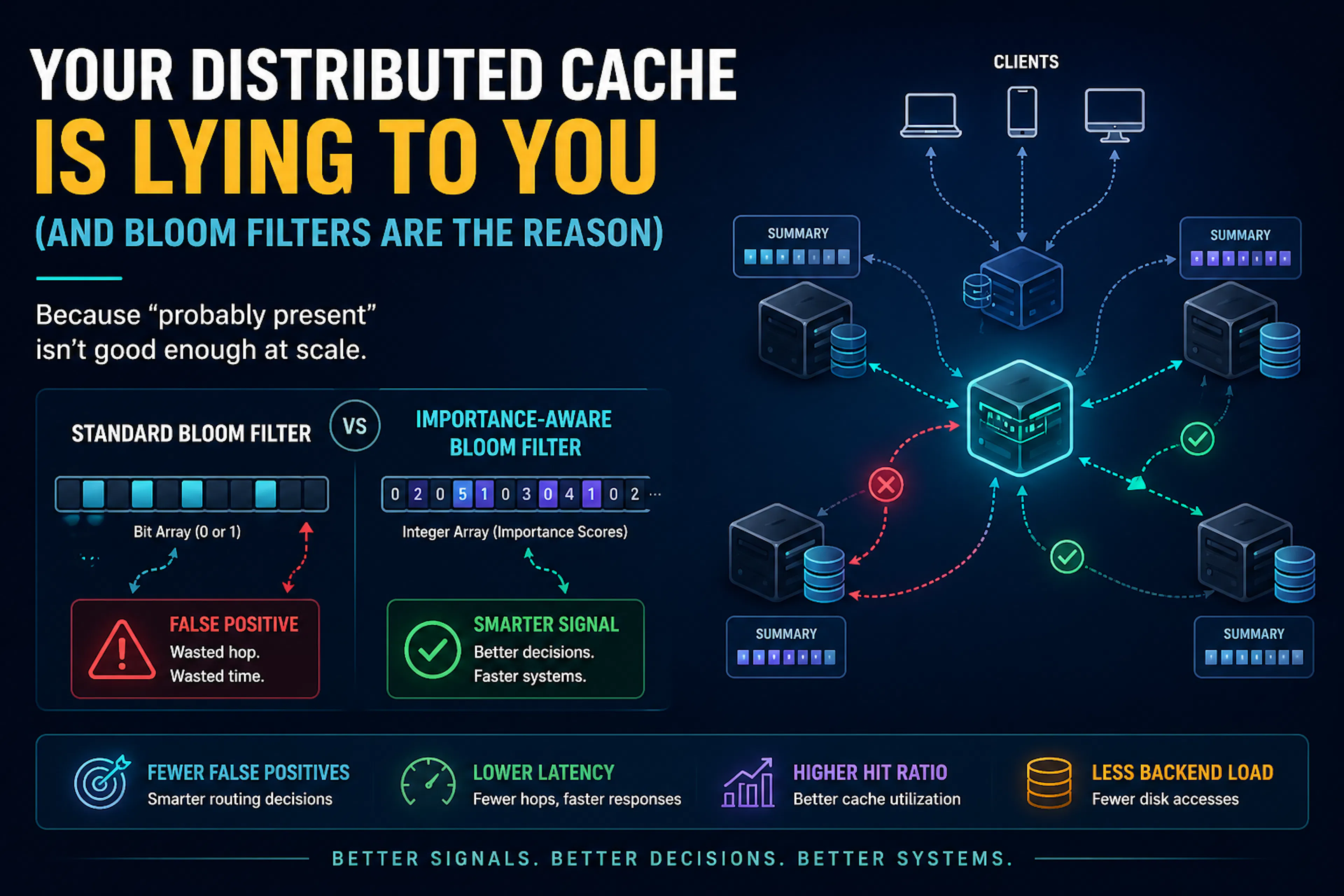 featured image - Bloom Filters Are the Reason Your Distributed Cache Is Lying to You