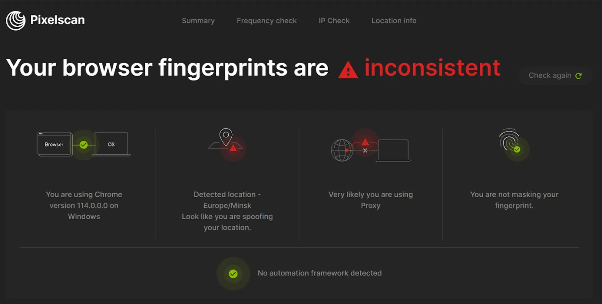 CHECK YOUR BROWSER visual data 6