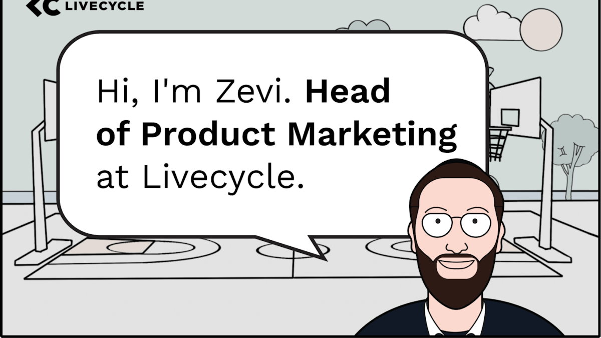 featured image - How Zevi Reinitz is Trying to do Things Differently as head of PMM at Livecycle