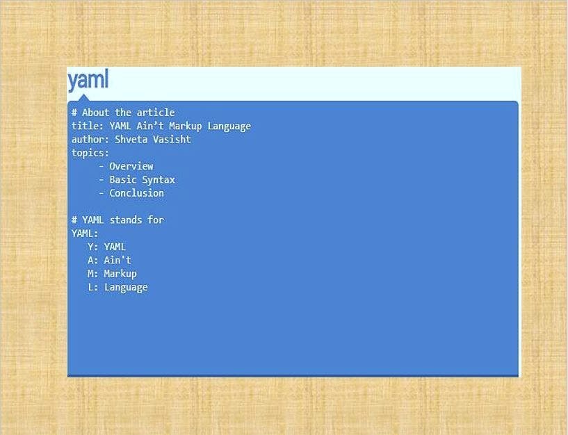 /learning-yaml-yaml-aint-markup-language-co4f354m feature image