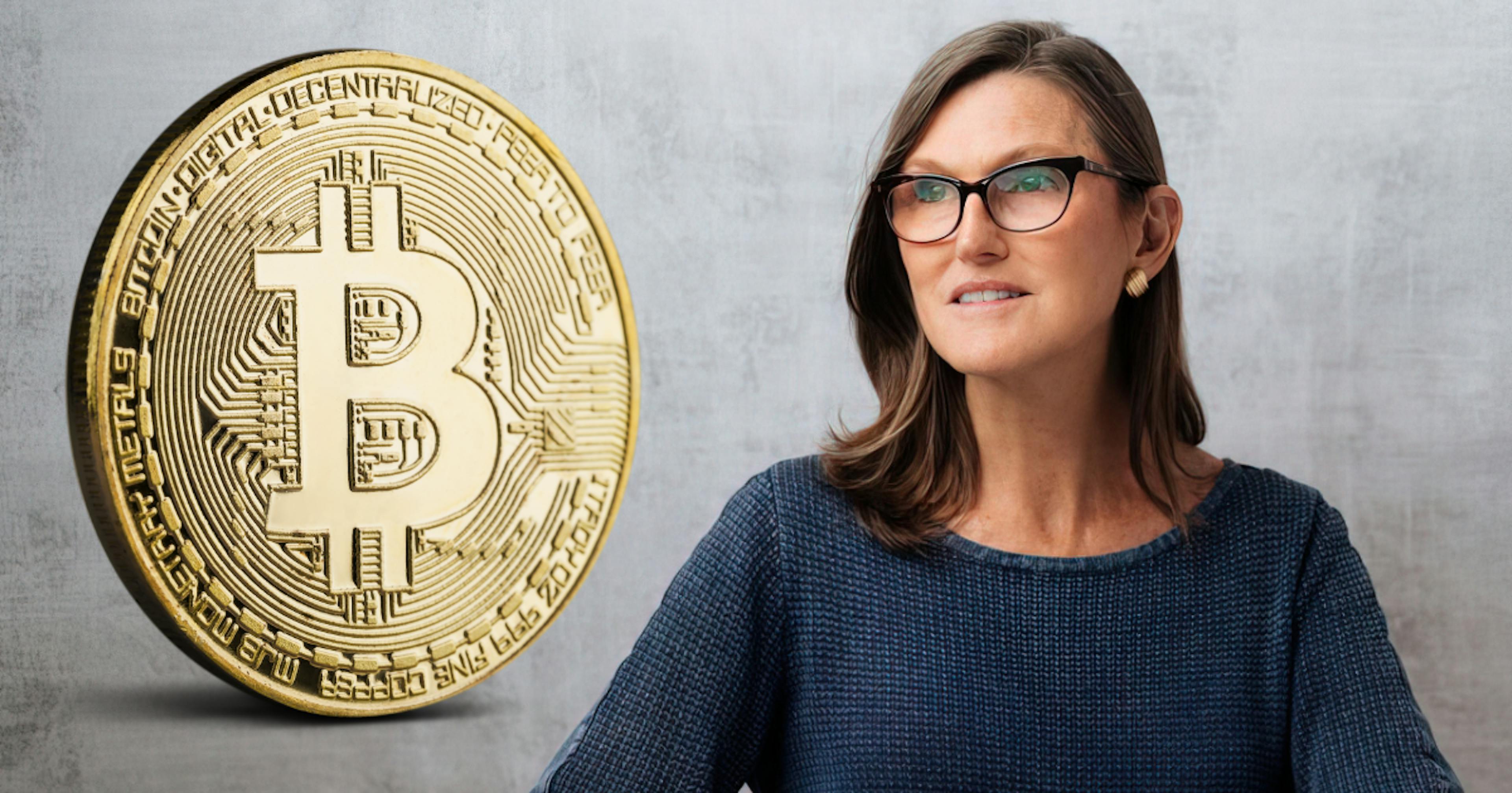 featured image - Cathie Wood on Bitcoin as a Portfolio Diversification Tool