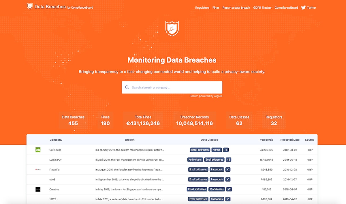 featured image - Announcing our Data Breach website on Data Privacy Day