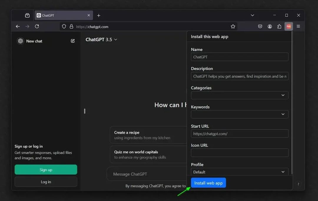 How to Install ChatGPT as an App on Windows 11 and 10 | HackerNoon
