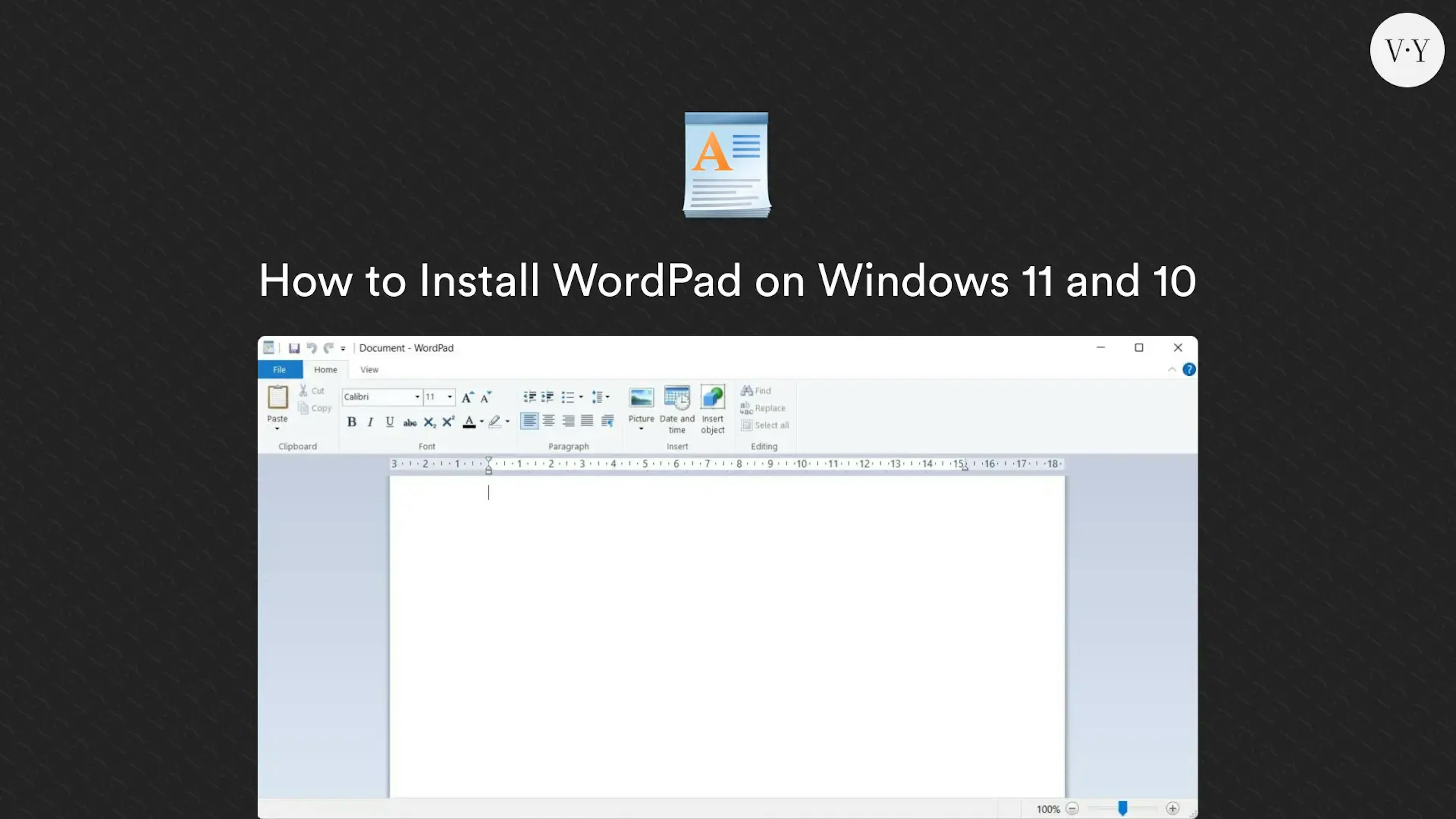 featured image - How to Install WordPad on Windows 11, 10 (in the Right Way)