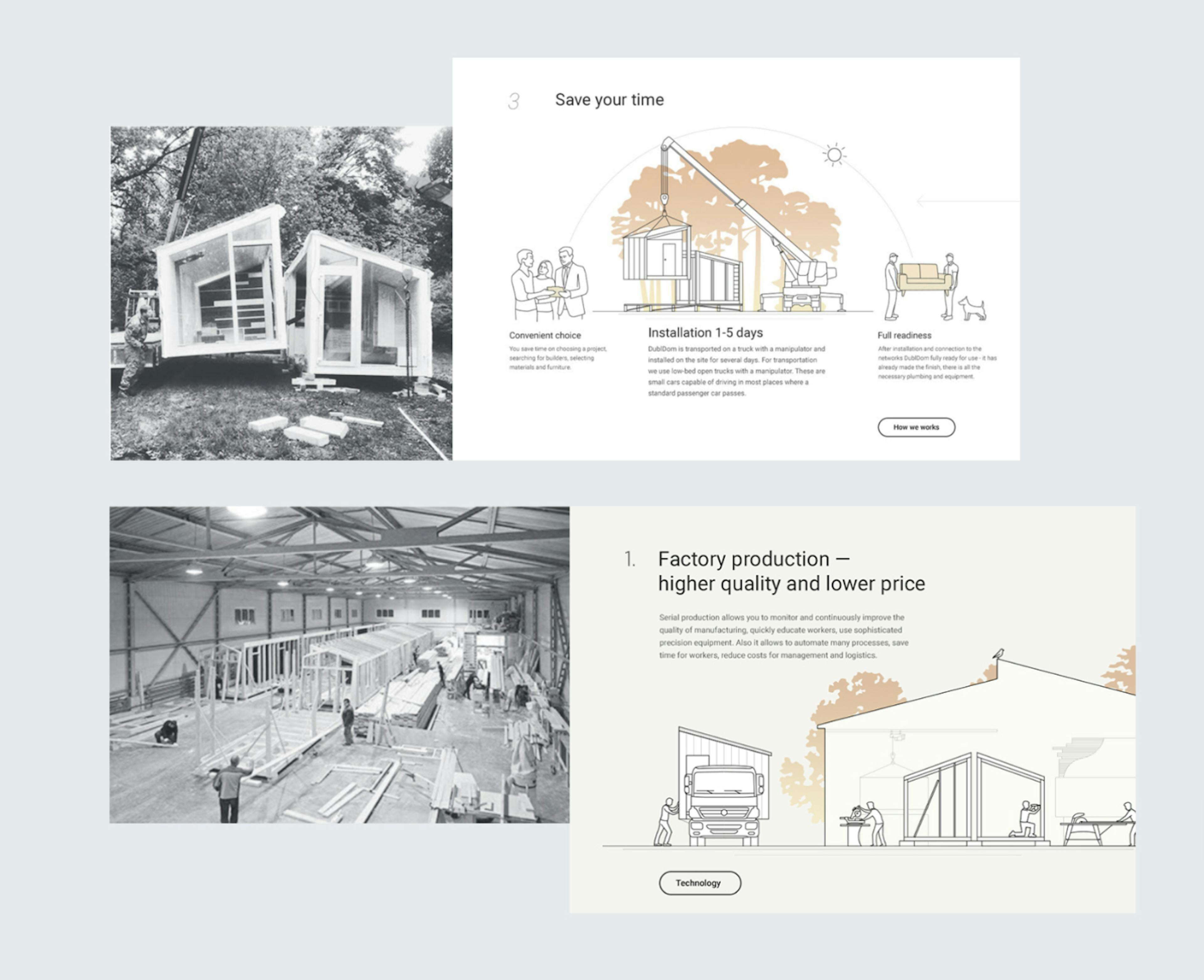 There is a more intricate approach where the contours are derived from photographs to streamline the perspective.