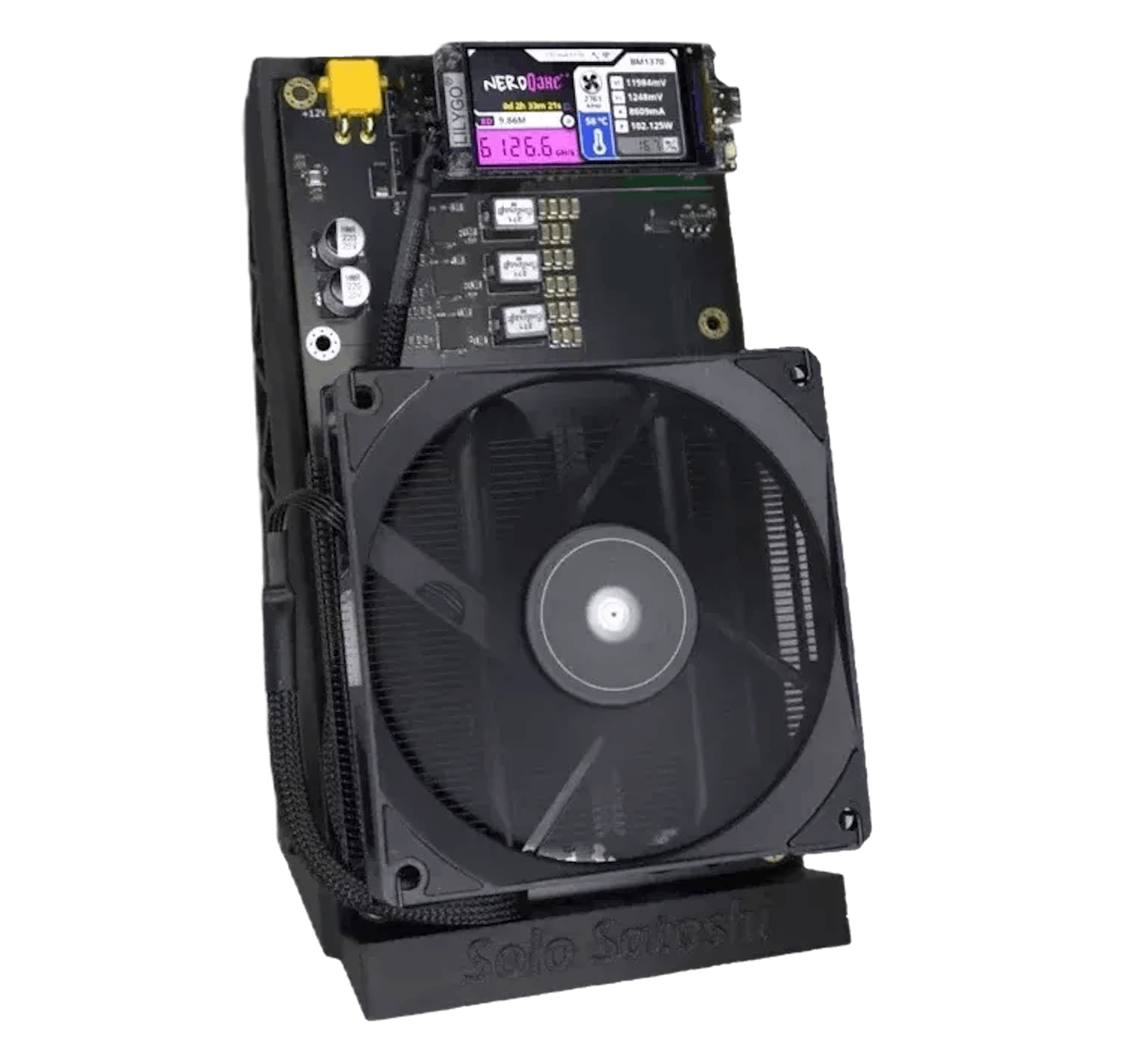 Solo Satoshi Releases the NerdQaxe++ a Sleek and Quiet Desktop Bitcoin Miner