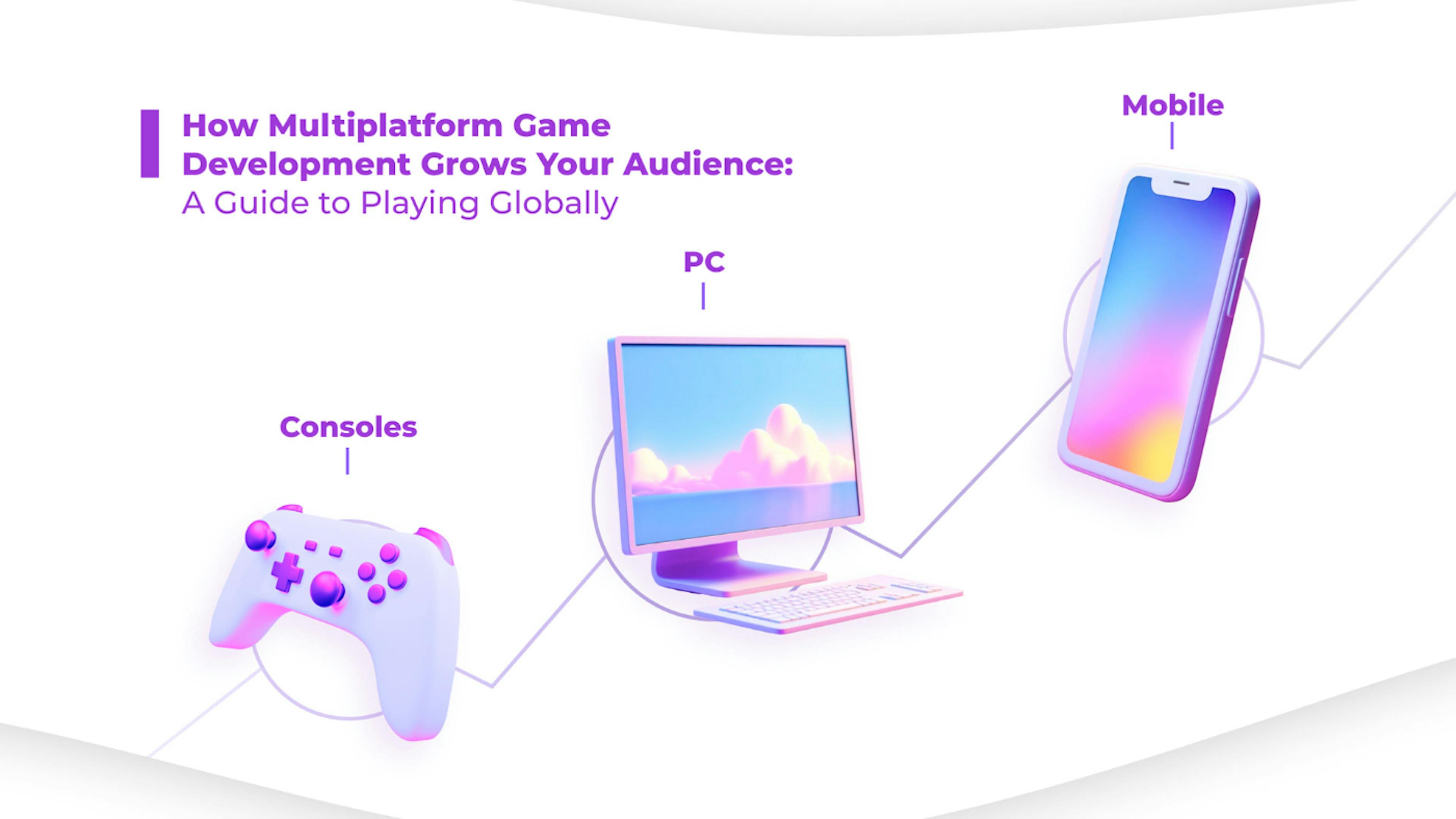 featured image - Comment le développement de jeux multiplateformes élargit votre audience : un guide pour jouer à l'échelle mondiale
