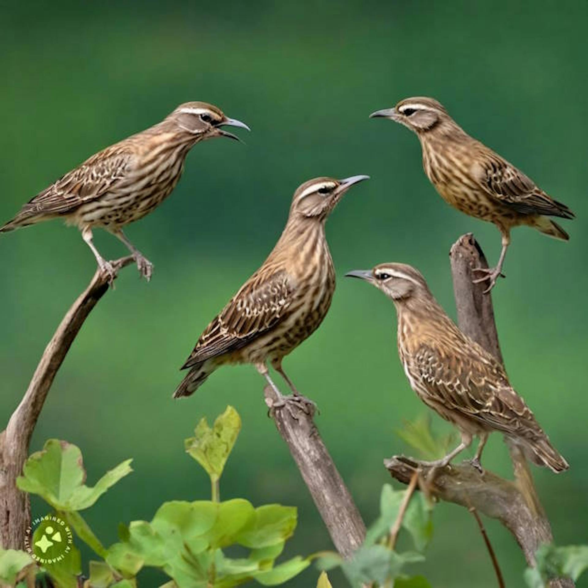 four calling birds