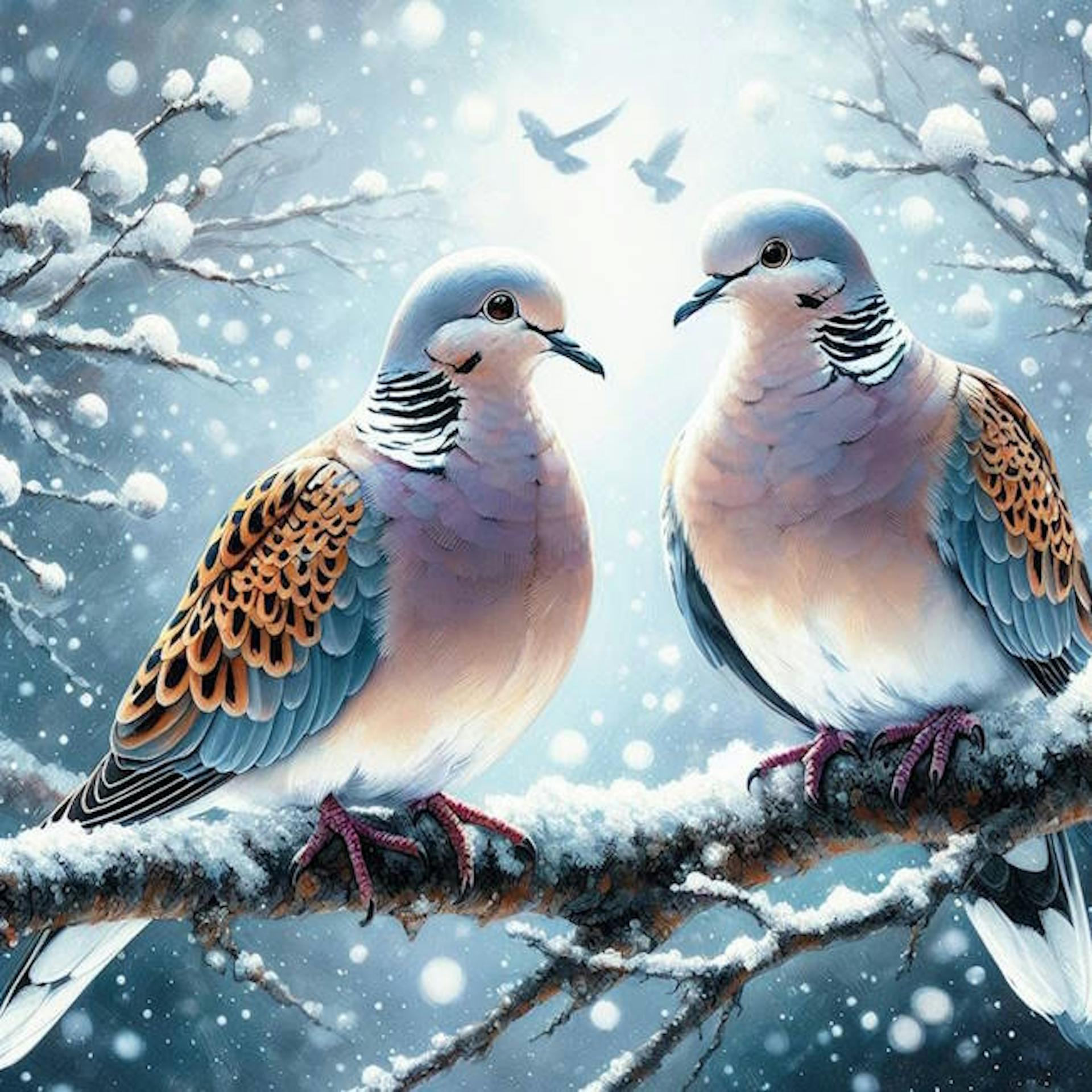 two turtle doves