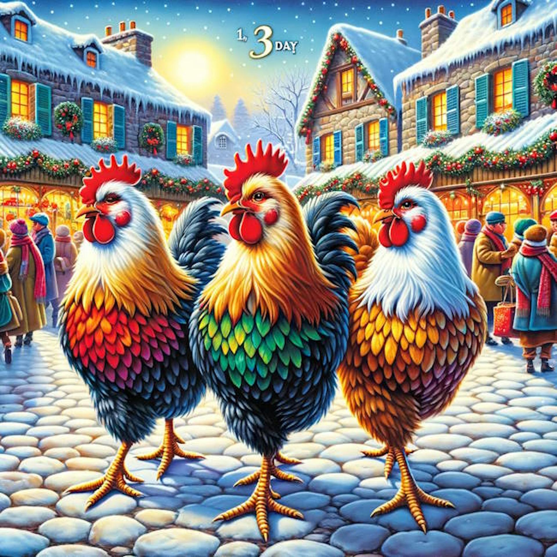 three french hens