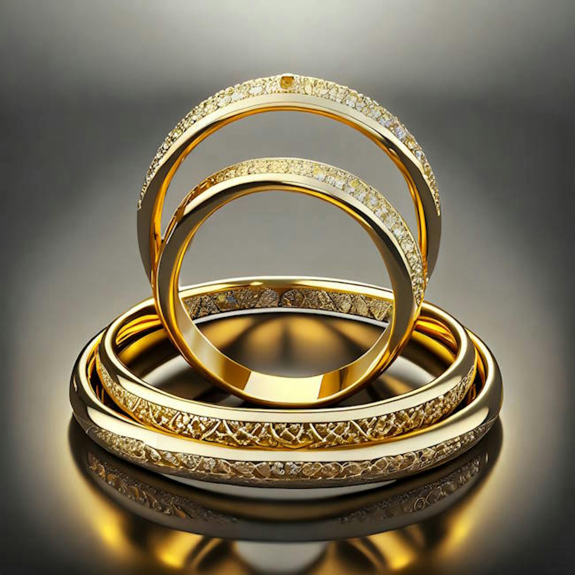 five gold rings